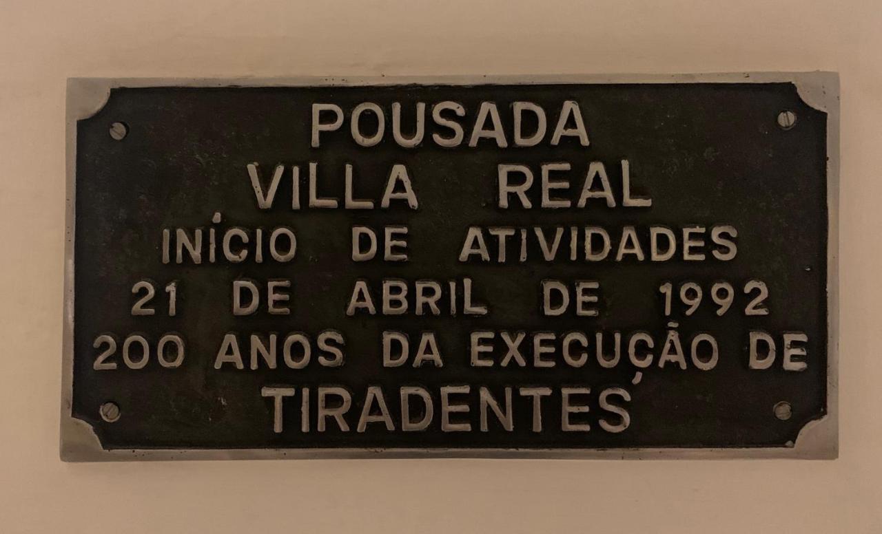 טיראדנטס Pousada Villa Real מראה חיצוני תמונה